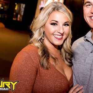 Orange V-neck crop top